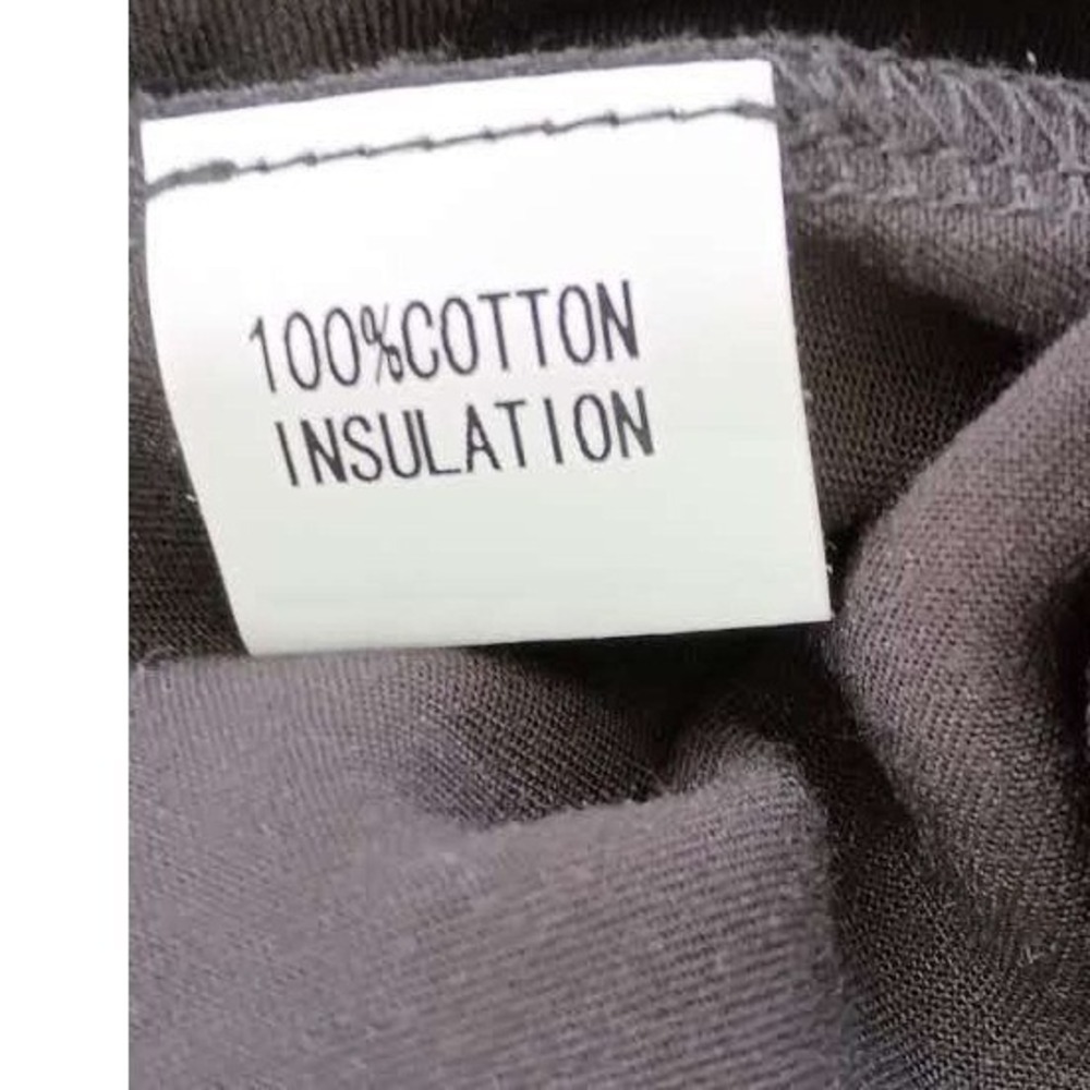 Insulation 100% Cotton Tiered Mini Dress M Black Ruffle Tie Neck Boho Dainty LBD - Picture 8 of 11